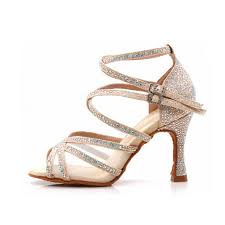 Tacones de baile de mujer brillantes